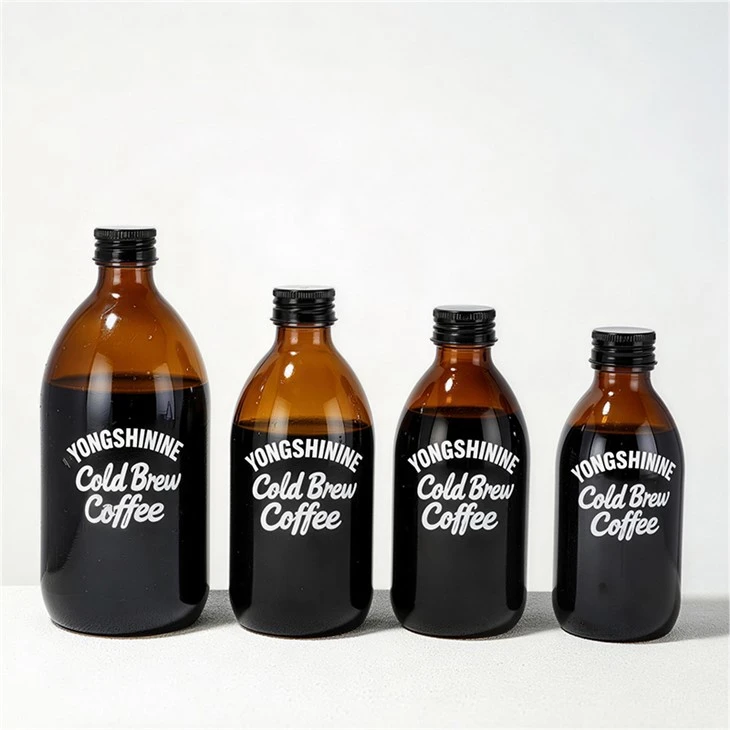 Cold Brew Coffee Glass Bottles